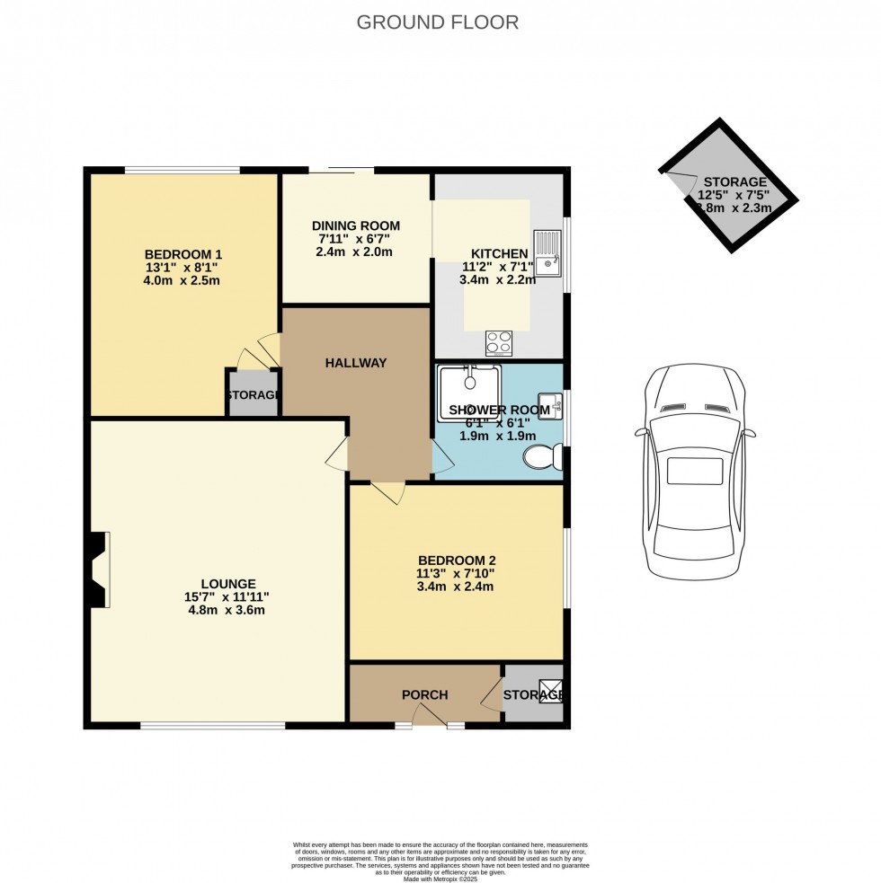 Floorplan for Ashley Road, Hindley Green, Wigan, WN2