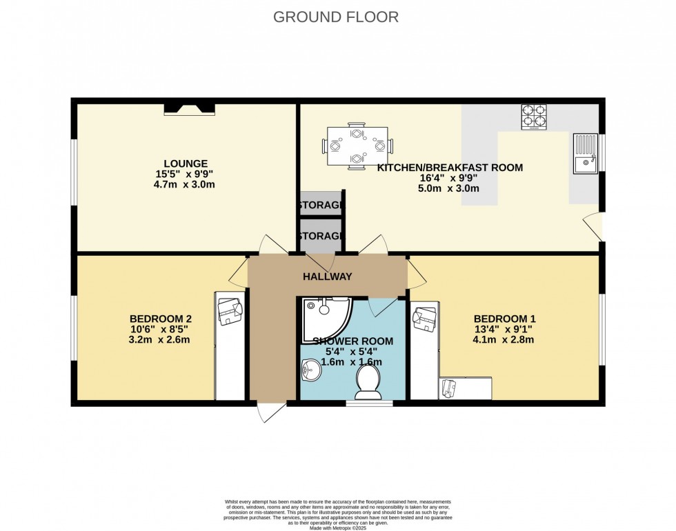 Floorplan for Summer Street, Horwich, BL6