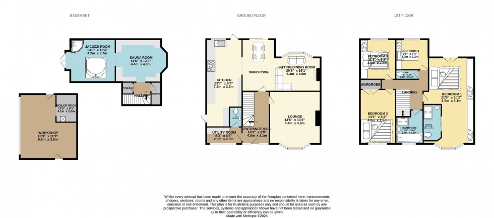 Floorplan for Chorley Old Road, Bolton, BL1