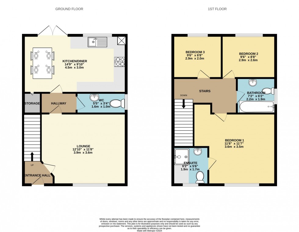 Floorplan for Brookbridge Road, Ince, WN2