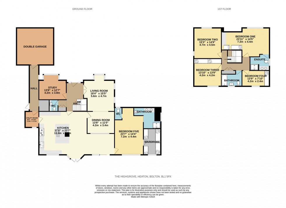 Floorplan for The Highgrove, Bolton, BL1