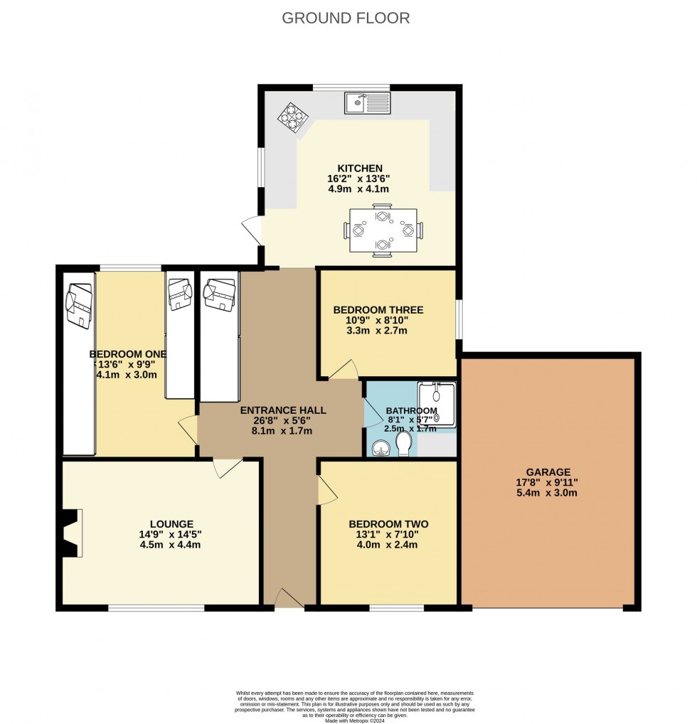 Floorplan for Alders Green Road, Hindley, Wigan, WN2