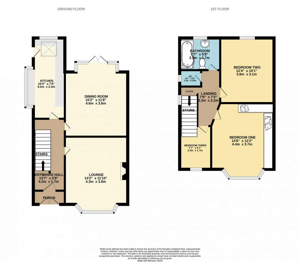 Floorplan for Woodsley Road, Bolton, BL1