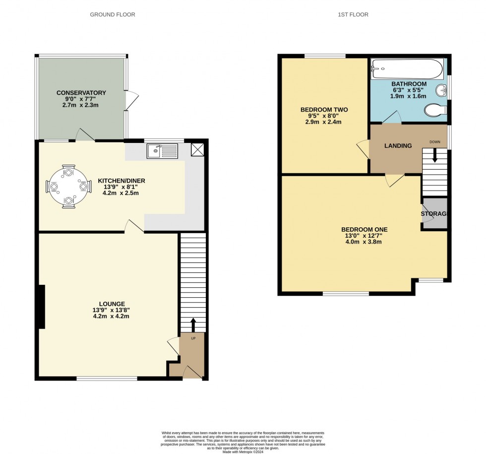 Floorplan for Spinning Meadow, Bolton, BL1