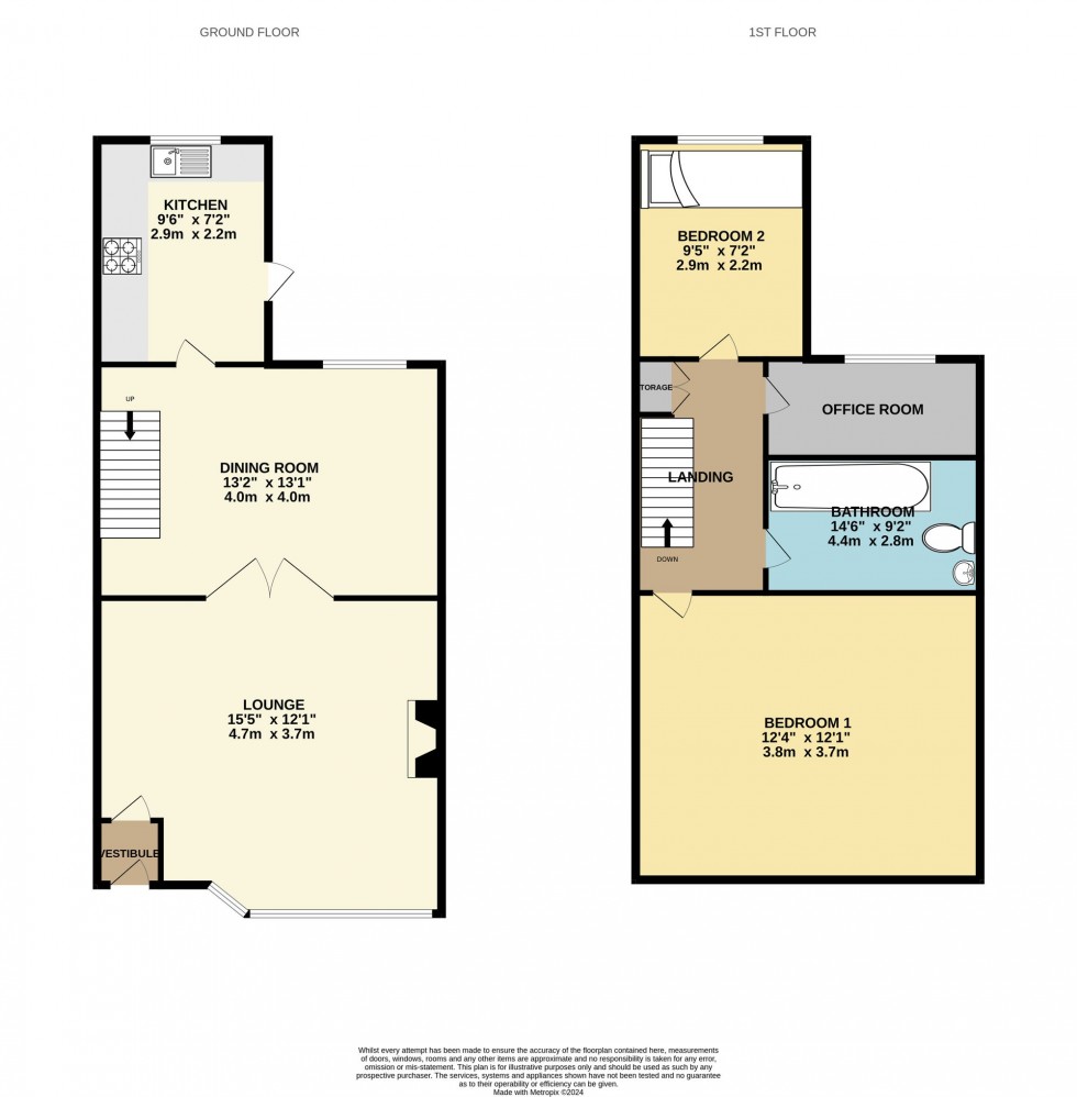 Floorplan for Victoria Road, Horwich, BL6