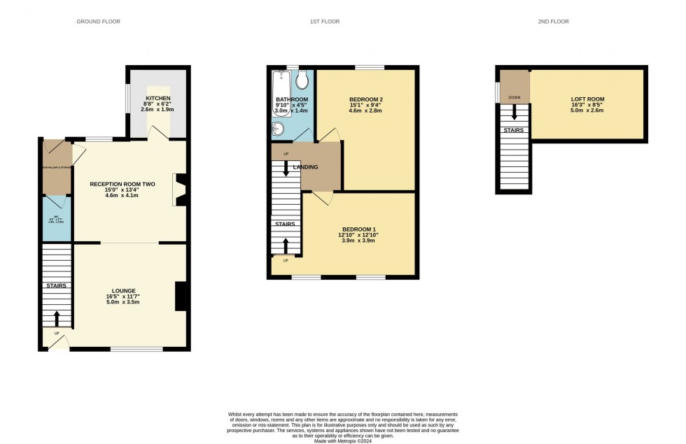 Floorplan for Chorley Old Road, Doffcocker, Bolton, BL1