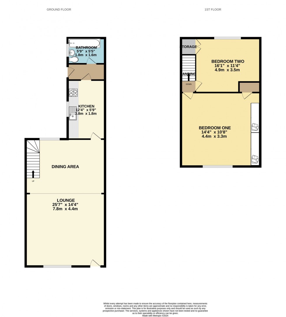 Floorplan for Church Road, Smithills, Bolton, BL1